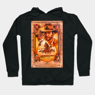 Indiana jones retro last crusade Hoodie